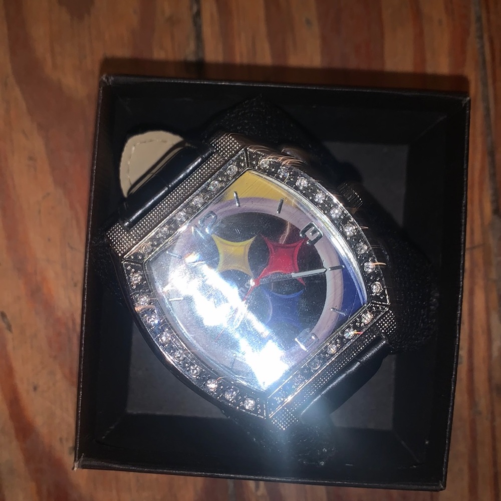 Men watch